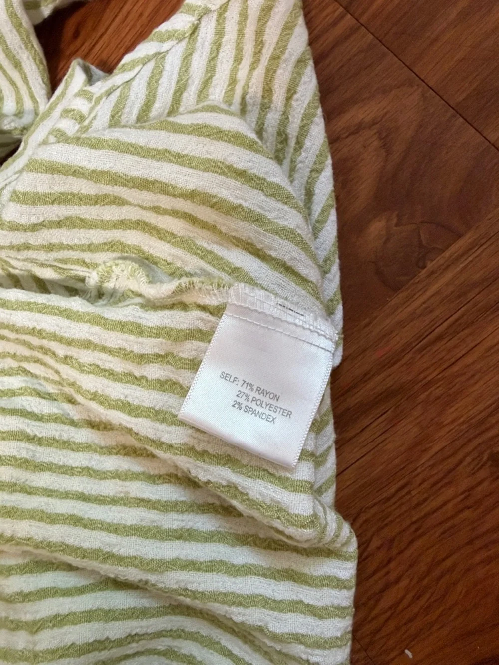 Jane and Delancey Stripped Shirt - Picture 4 of 9